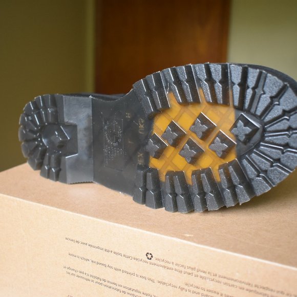 Dr. Martens | Molly Metallic Boots in ‘Gunmetal’ - Picture 4 of 14